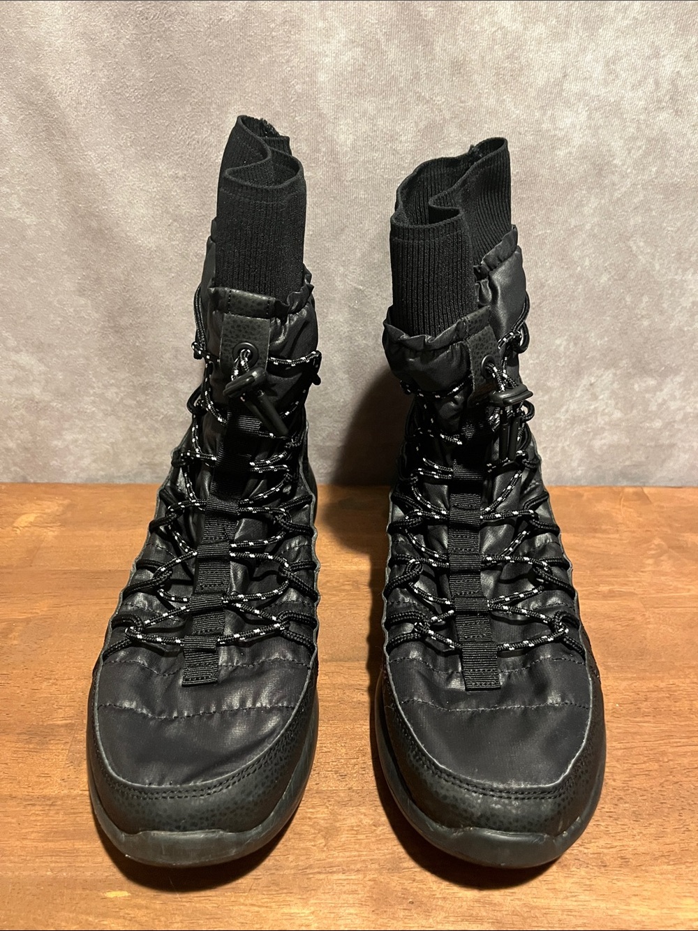 Nike Roshe Two High Sneakerboot High-Top Knit Cuff Boots size 11.5 - Picture 8 of 13